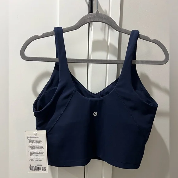 Lululemon NWT Align Tank True Navy Size 12 - Picture 3 of 6